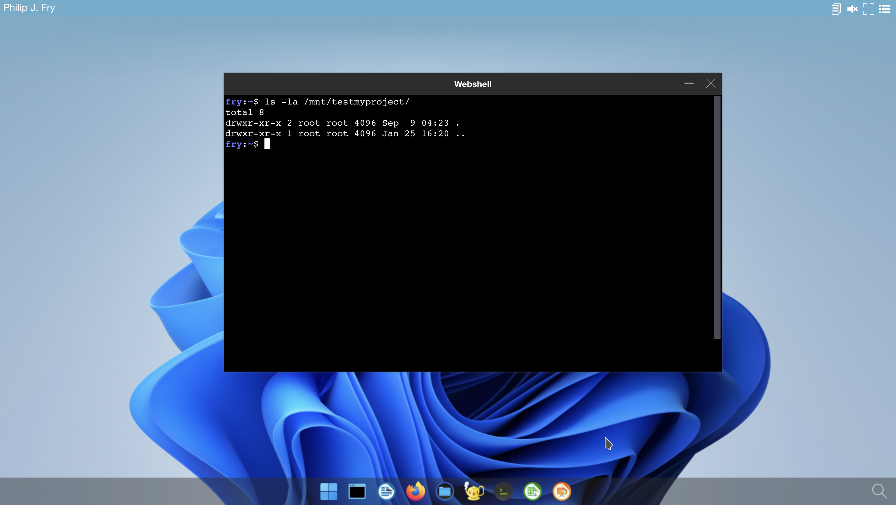 /mnt/testmyproject files